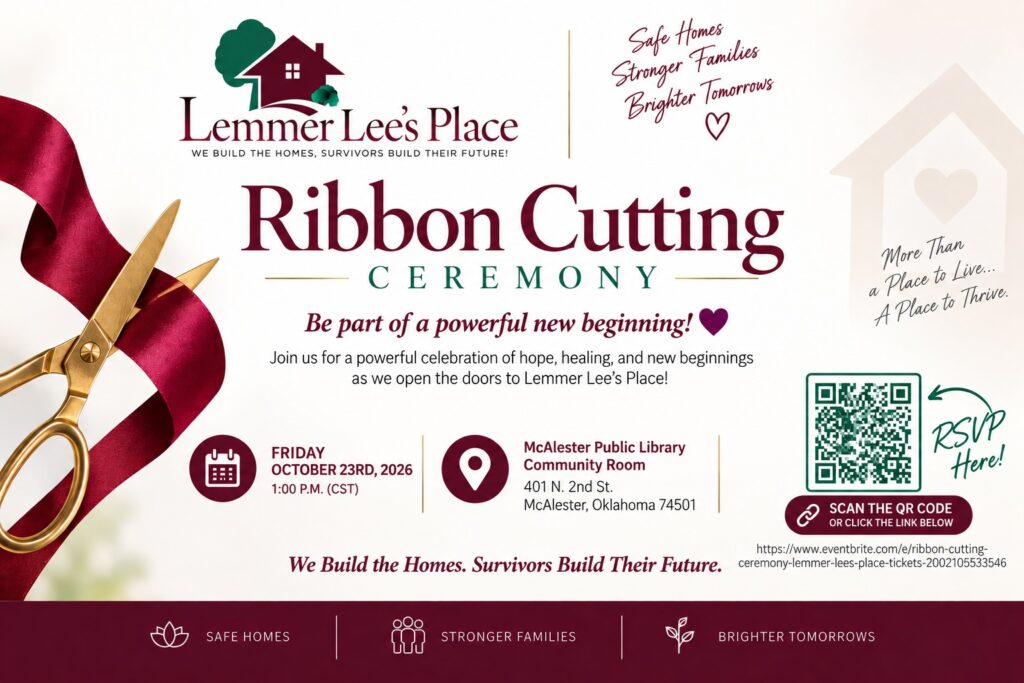 Lemmer Lee’s Place Ribbon Cutting flyer